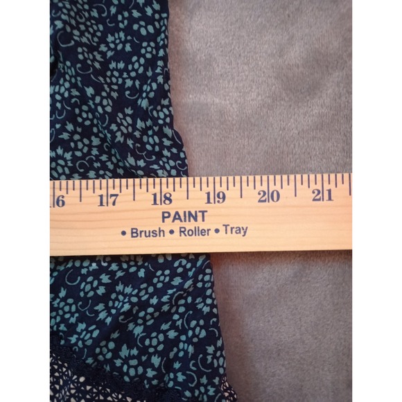 Holding Horses Anthropologie Dress Womens‎ Sz 8 Mixed Print Boho Lagenlook - Picture 6 of 16